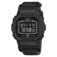 Monochromatic Watch with Cloth Band by G-Shock