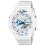 White with Blue Accents Watch by G-Shock