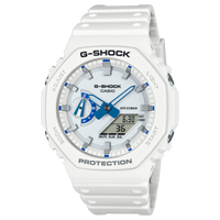 White with Blue Accents Watch by G-Shock