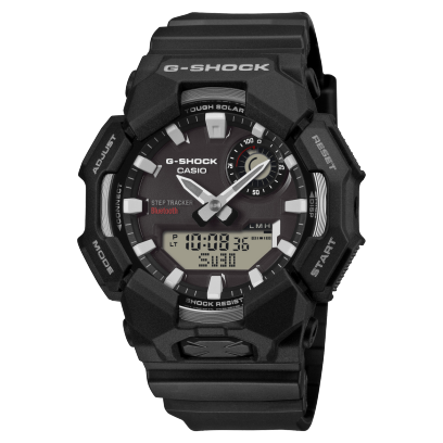 Solar Power Step Tracking Black Watch by G-Shock