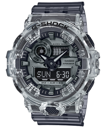 Semi-Transparent & Metallic Watch by G-Shock