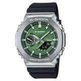 Solar Charging  Green Dial with Metal Octagonal Bezel Watch by G-Shock
