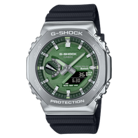 Solar Charging  Green Dial with Metal Octagonal Bezel Watch by G-Shock