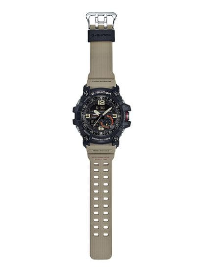 Black & Tan Twin Sensor Model From The G-Shock Mudmaster Series