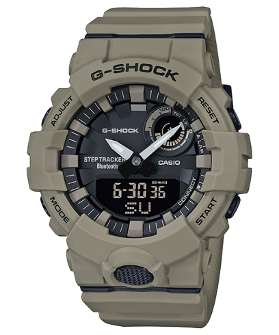 Tan Watch From Power Trainer Sports Lineup by G-Shock