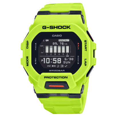 Neon Green Watch from Sports Lineup by G-Shock