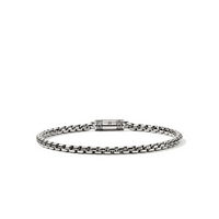 Chains Box Silver 3.7mm Box Chain Bracelet with Pusher Clasp Sz M by John Hardy