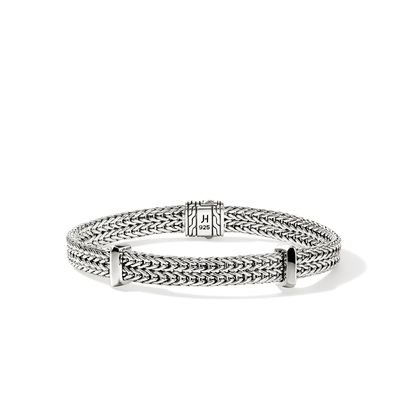 Icon Link Silver 6mm Flat Chain Bracelet Sz S  by John Hardy