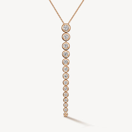 18K Yellow Gold Dream Circle 1.73cttw VS GH Convertible Diamond Pendant by Hearts on Fire