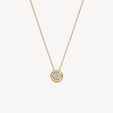 18K Yellow Gold Dream 0.21ct VS GH Solitaire Pendant by Hearts on Fire