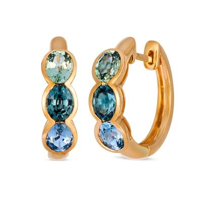 Colored Stone Earring