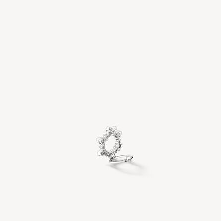 18K White Gold 0.65cttw VS G-H Diamond Aerial Sunburst Enhancer Pendant by Hearts on Fire
