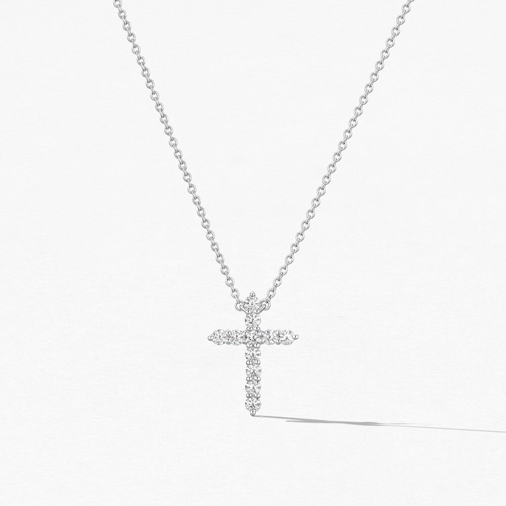 Hearts on Fire Diamond Signature Cross Medium
