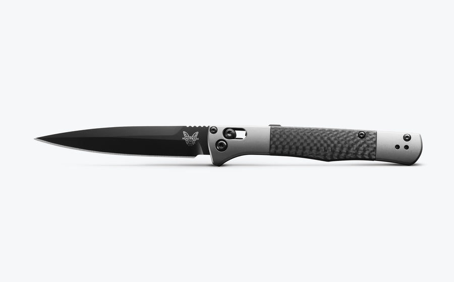 Auto Fact, Diamond-Like Carbon Coated Blade, Aluminum & Carbon Fiber Handle by Benchmade