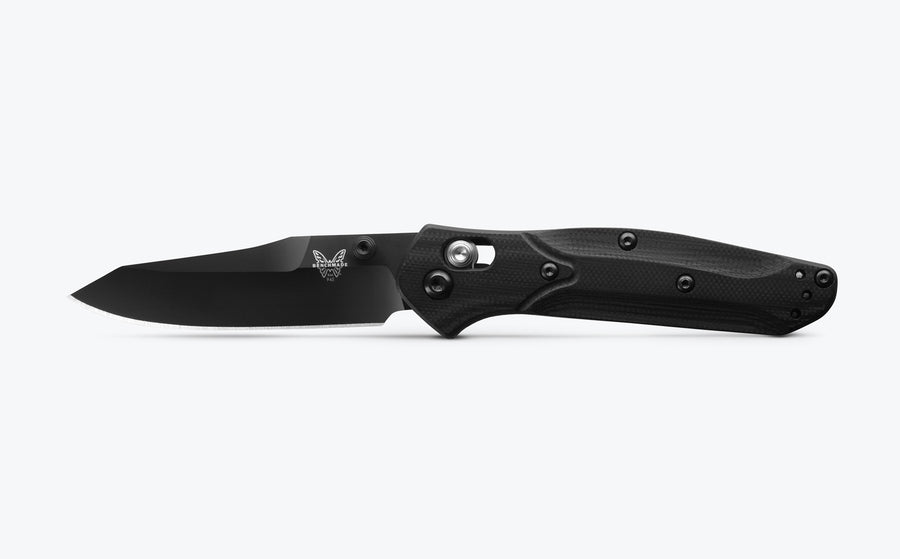 Mini Osborne with Black G10 Handle and Blue Insert by Benchmade
