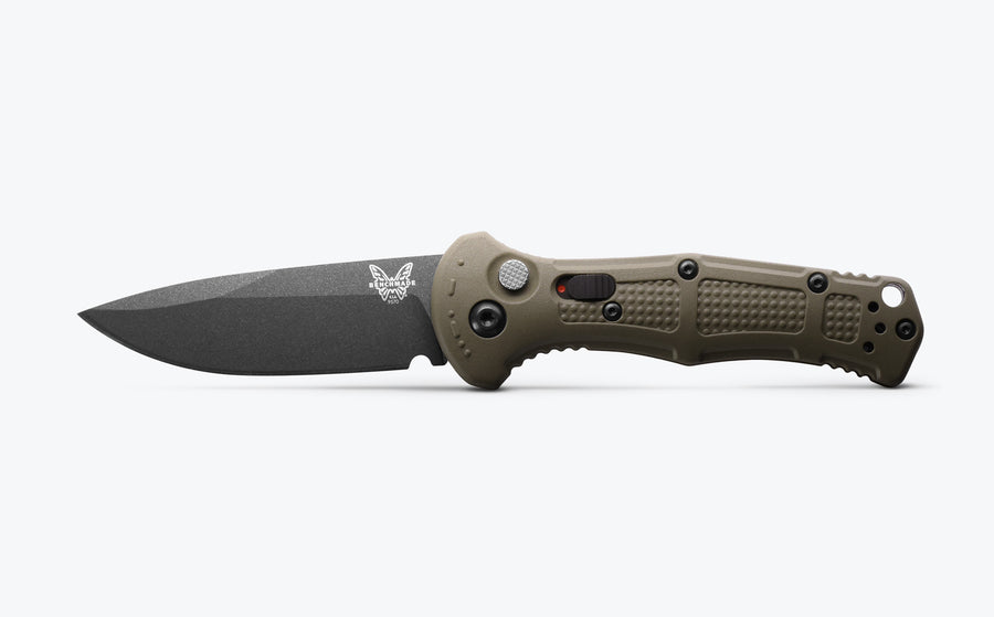 Mini Claymore Ranger Green Ivory With Stainless Steel Liners. Blade Cpm-D2 By Benchmade