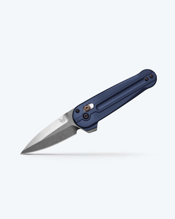 Lowden Creater Blue Aluminum Knife by Benchmade