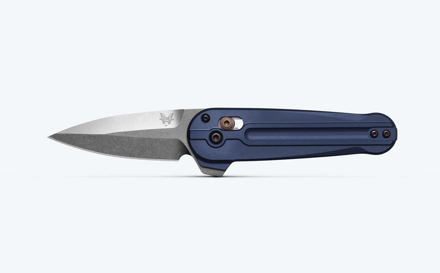 Lowden Creater Blue Aluminum Knife by Benchmade
