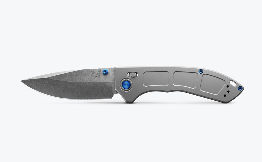 Mini Narrows in Gray Titanium by Benchmade