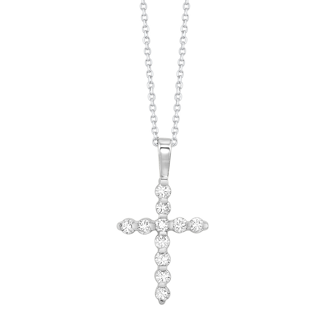 Diamond Cross Pendant