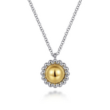 Two-Tone Circular Bujukan Necklace