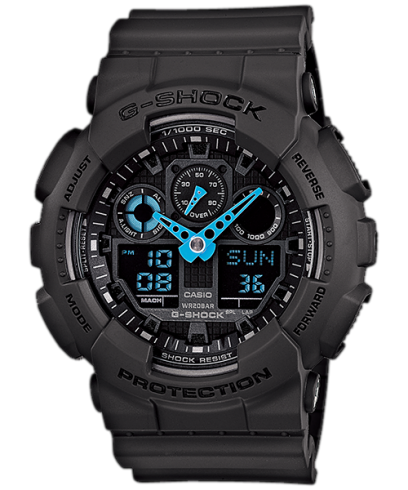 Black Watch with Blue Hands & Features by G-Shock