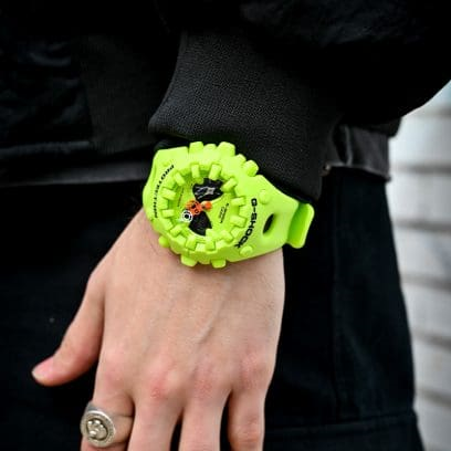 Electric Cool: Bright Yellow "Cool Eyes" Watch by G-Shock