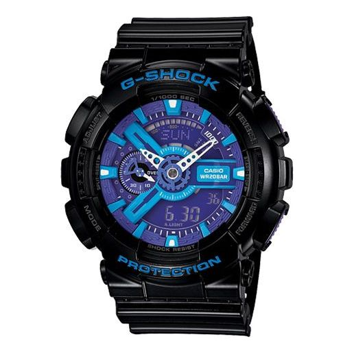 Black Watch with Blue & Purple Accents by G-Shock