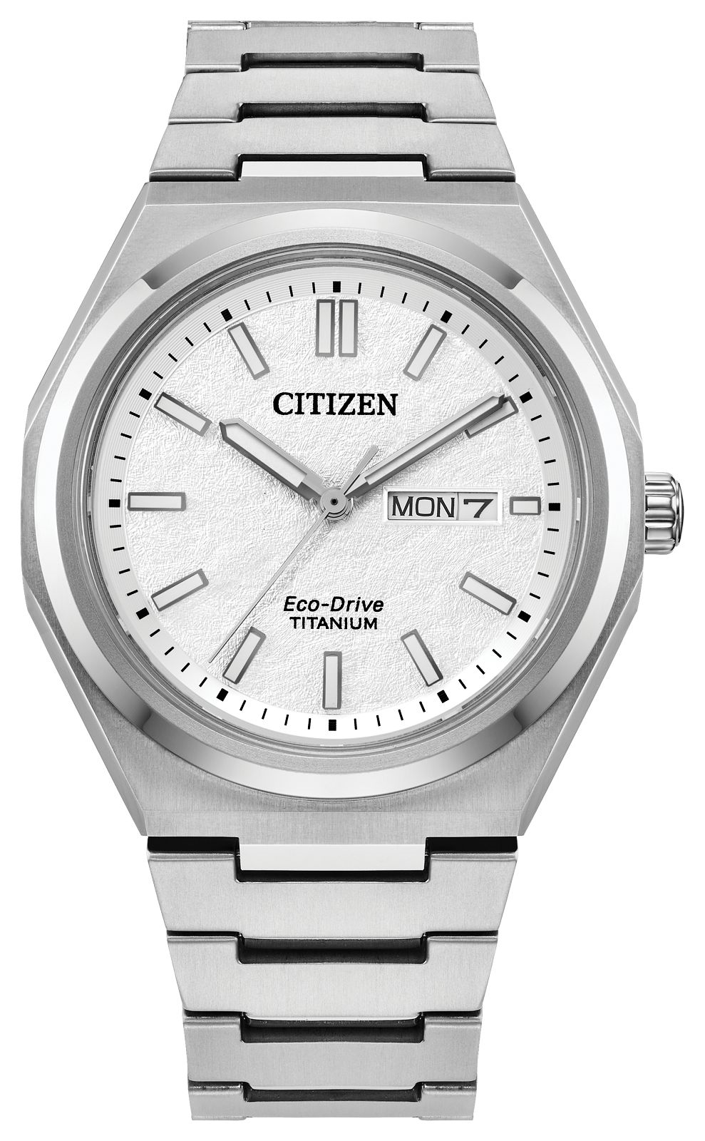 Men's Eco Drive  Zenshin Three-hand Watch by Citizen