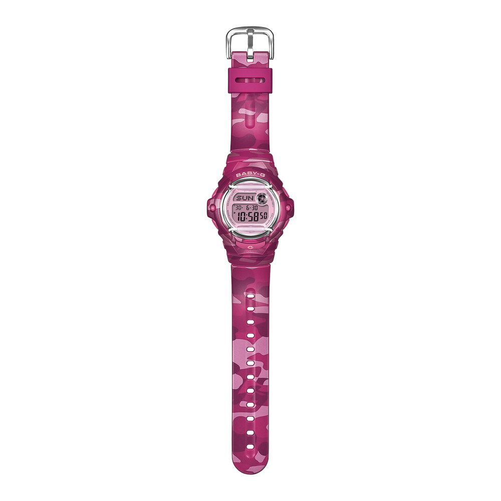 Pink Camouflage Baby G-Shock Watch