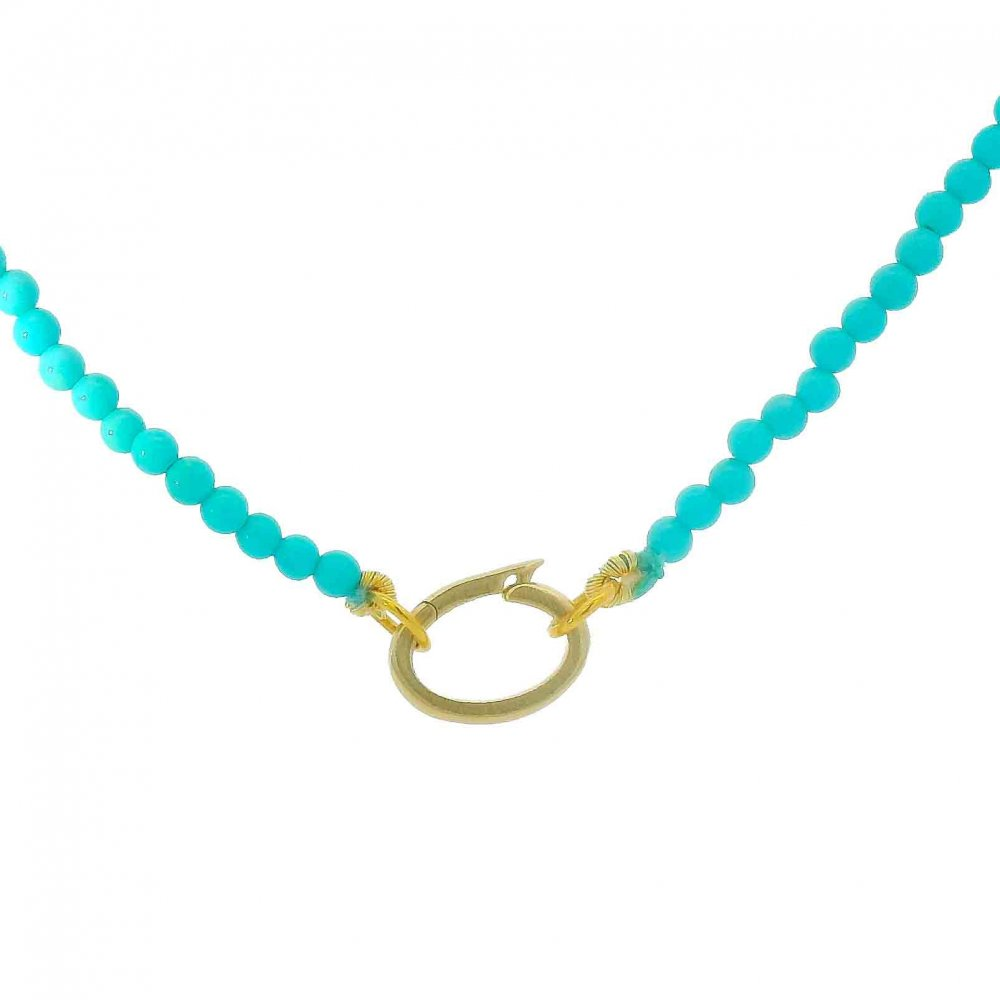 Turquoise Beaded Necklace