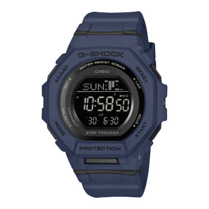 Navy Watch with Step Tracker by G-Shock