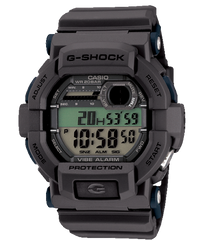 Black Watch with Vibrating/Tone/Flashing Light Timer by G-Shock