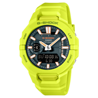 Yellow Green Watch with Orange Accents by G-Shock
