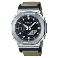 Utility Metal Collection Watch with Light Green Band by G-Shock