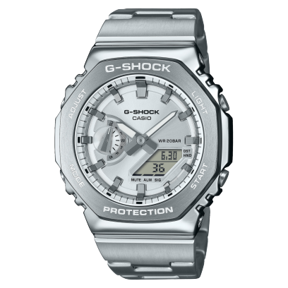Silver Stainless Steel Watch by G-Shock