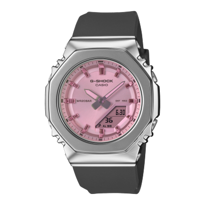 Octagonal Metal Pink Watch by G-Shock