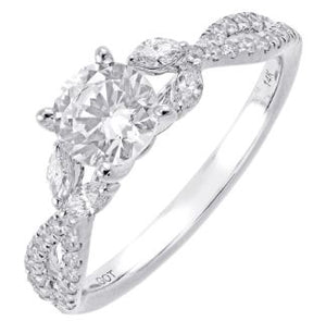 Diamond Semi-Mount Ring