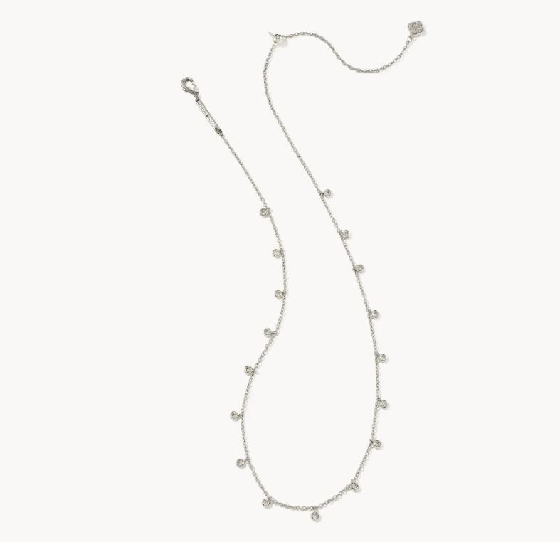 Amelia Chain Necklace in Silver by Kendra Scott