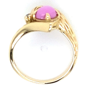 Estate Pink Star Sapphire Ring