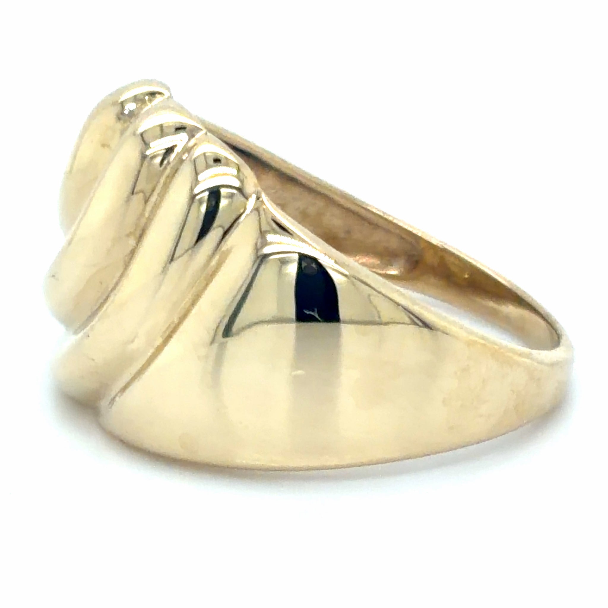 Estate Wavy Statement Ring