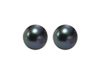 Sterling Silver Freshwater 5.5mm Black Pearl