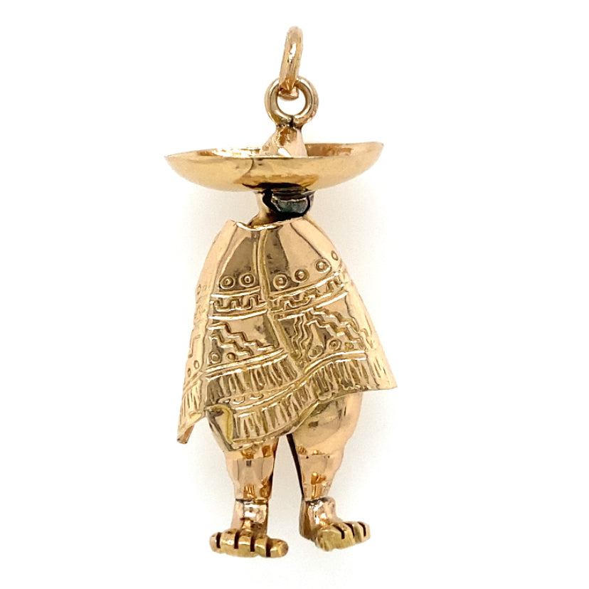 
            
                Load image into Gallery viewer, Estate Man in Pancho Charm/Pendant
            
        
