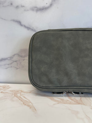 Grey Travel Jewelry Bag