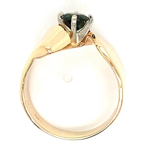 Estate Chrome Diopside Ring