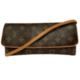 PREOWNED Louis Vuitton Monogram Pochette Twin GM