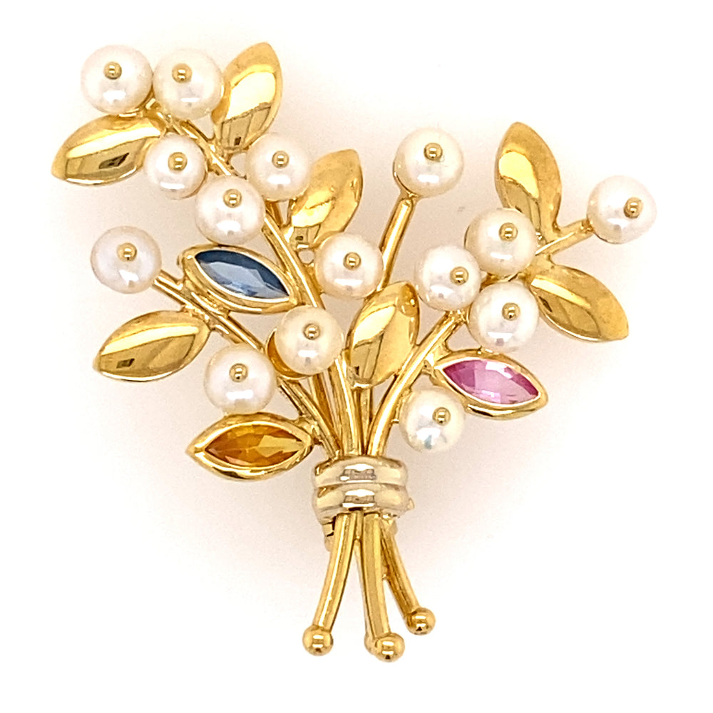 Estate Pearl Brooch