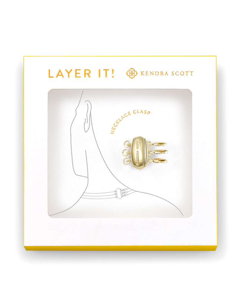 Layer It! Gold Plated Necklace Clasp by Kendra Scott