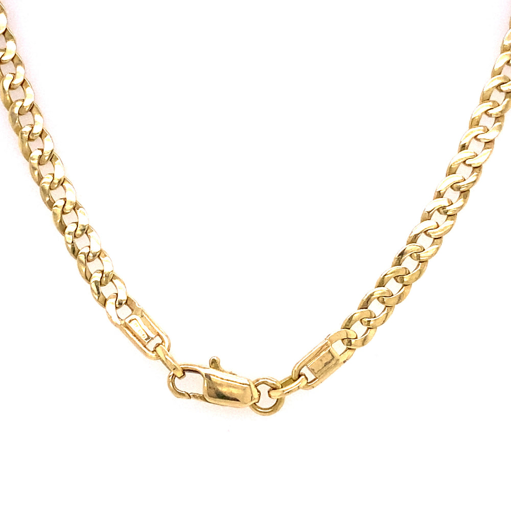 Estate 18K Curb Chain