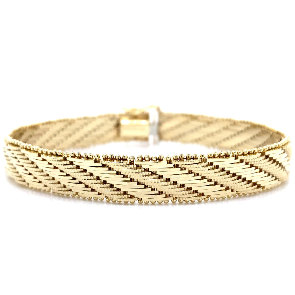 Estate 7" Textured Bracelet